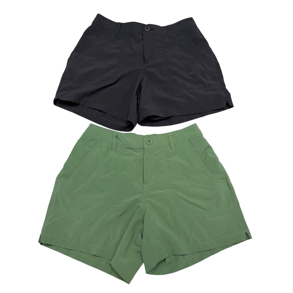 5.11 Tactical Shorts Bundle Womens XS Black Sage Green Ripstop Utility